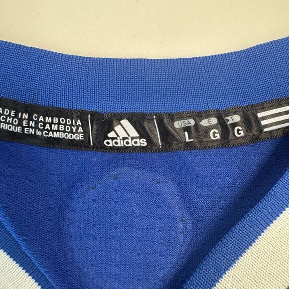 NBA Blue and White Warriors Jersey - Picture 7 of 8